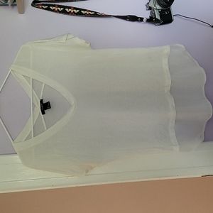 Lindex white t